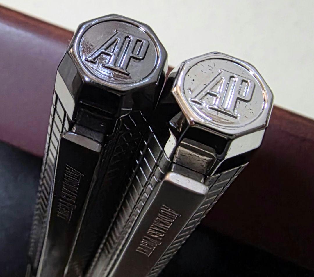 オーデマピゲ　ボールペン　シルバー・ブラック　箱付き　新品