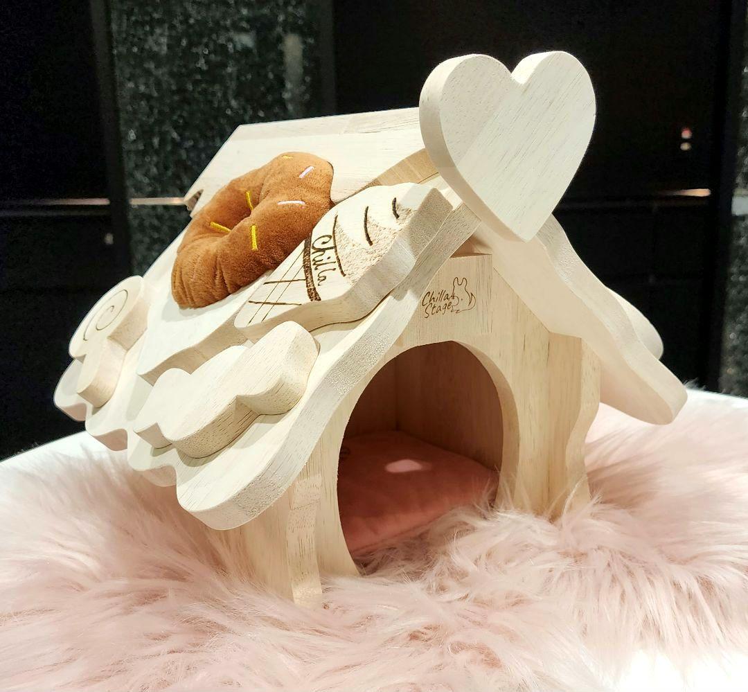 チンチラ ハウス 小動物 お菓子の家 えんとつハウス ロイヤルチンチラ