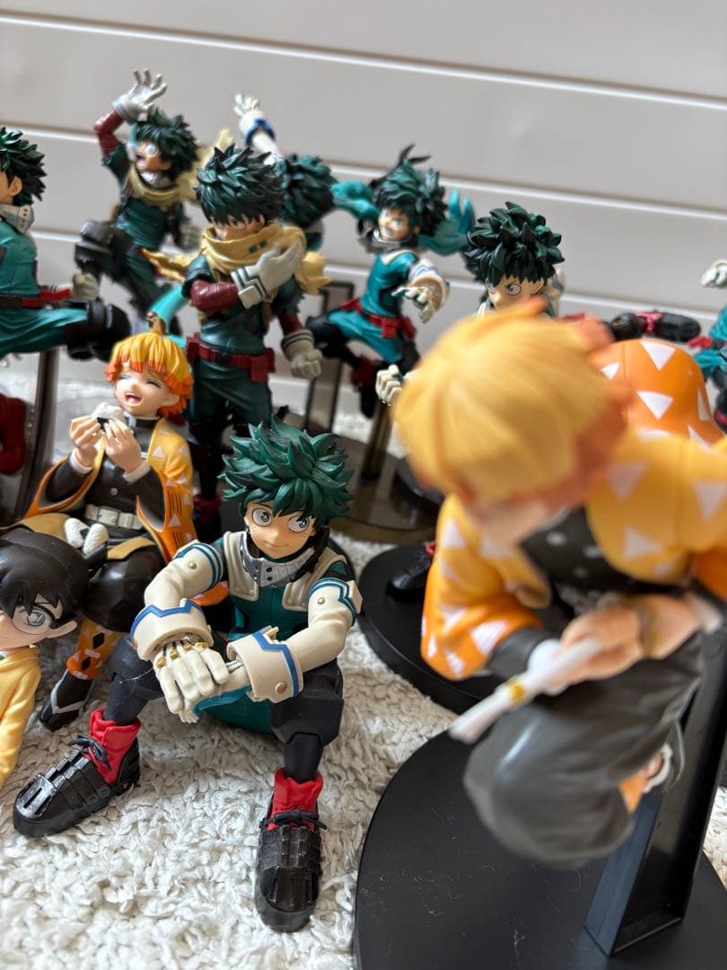 プライズ 一番くじ フィギュア まとめ売り ヒロアカ 緑谷出久 我妻善逸 コナン