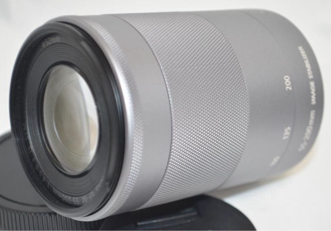 【美品級】ミラーレス用 CANON キヤノン EF-M 55-200mm