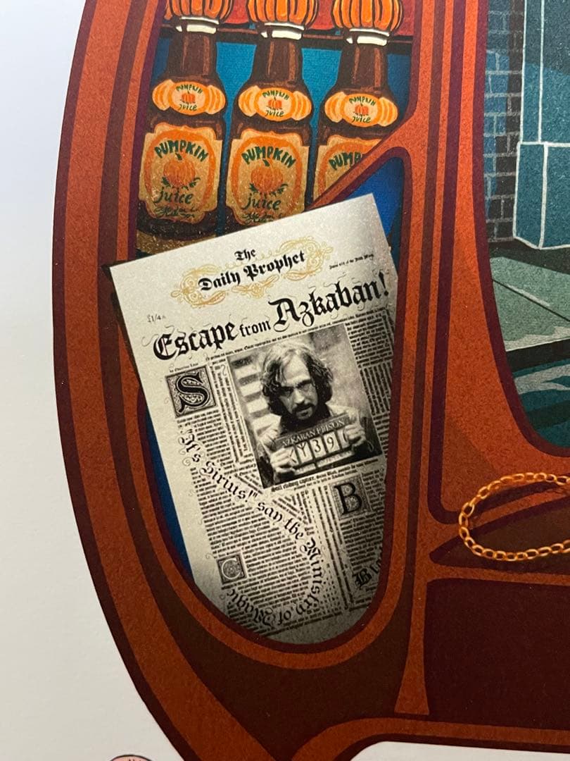 ハリーポッター　minalima アートプリント