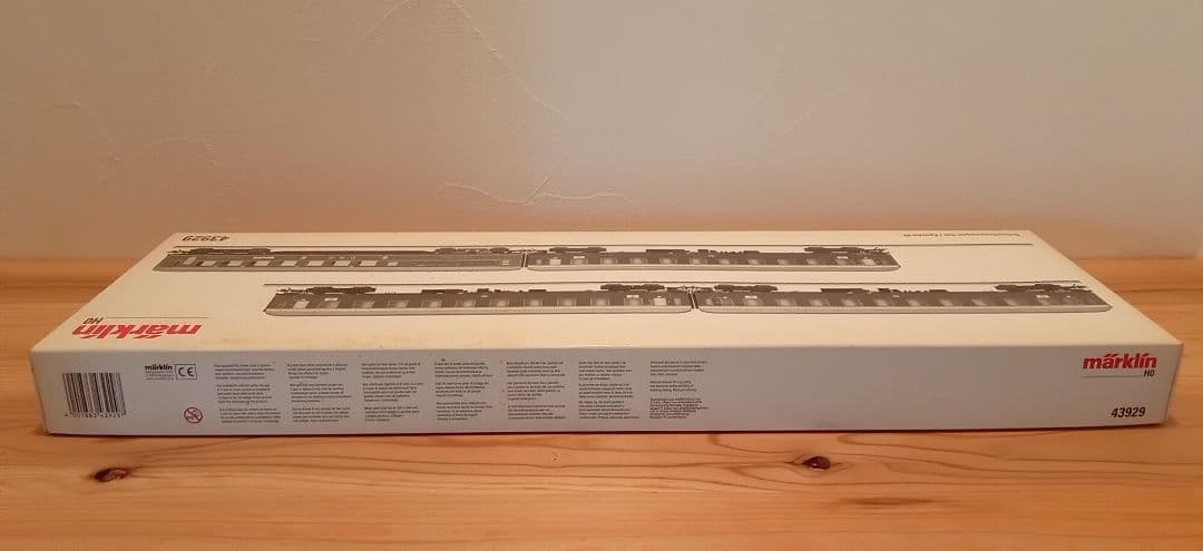 メルクリンHO #43929 1等客車・食堂車 4両セット DC改造済