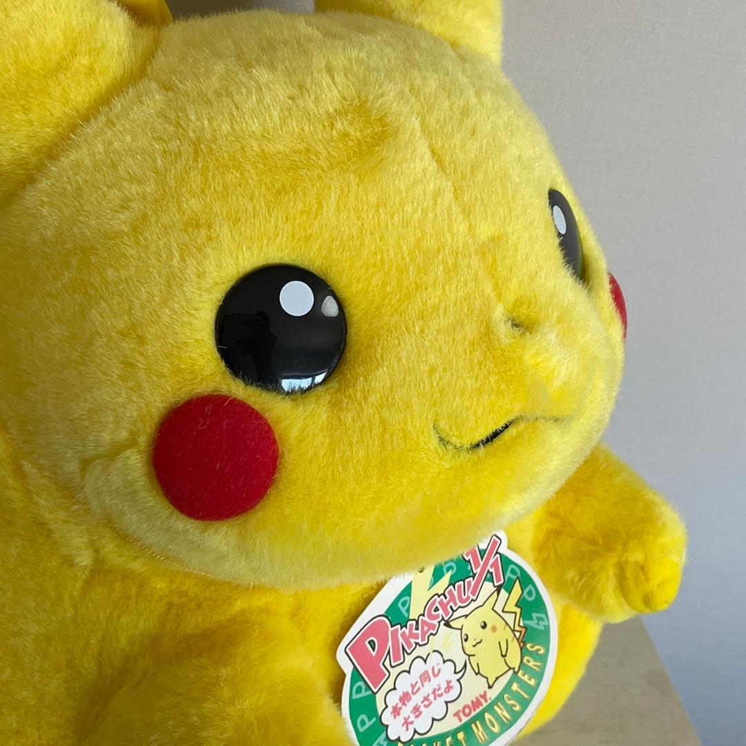 ポケットモンスター ピカチュウ TOMY 1/1 初期 等身大ぬいぐるみ