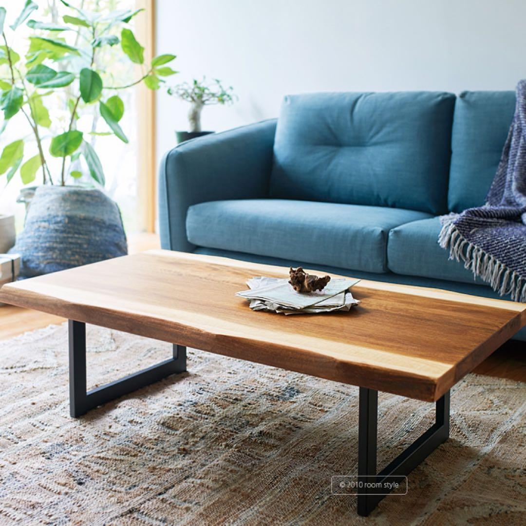 Ａ リビングテーブル ローテーブル 銘木調｜DAY 桜屋工業