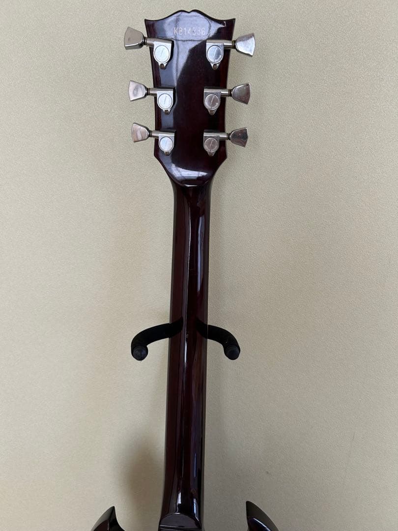 GRECO SGタイプ エレキギター ワインレッド　ソフトケース付き