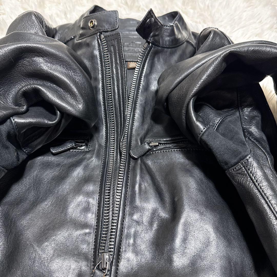激レア！ 美品✨ COACH ライダースジャケット シングル 黒