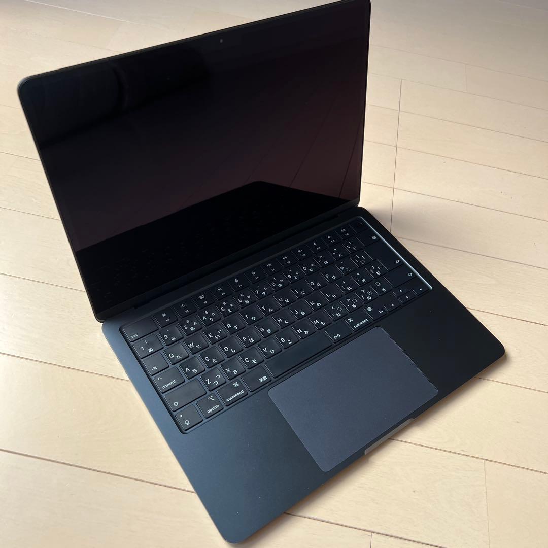 Apple m2MacBook air ミッドナイト　JISキーボード