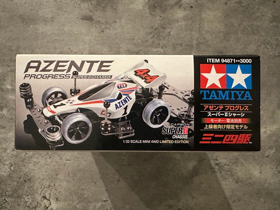 ミニ四駆 アゼンテ プログレス (スーパーIIシャーシ) 94871