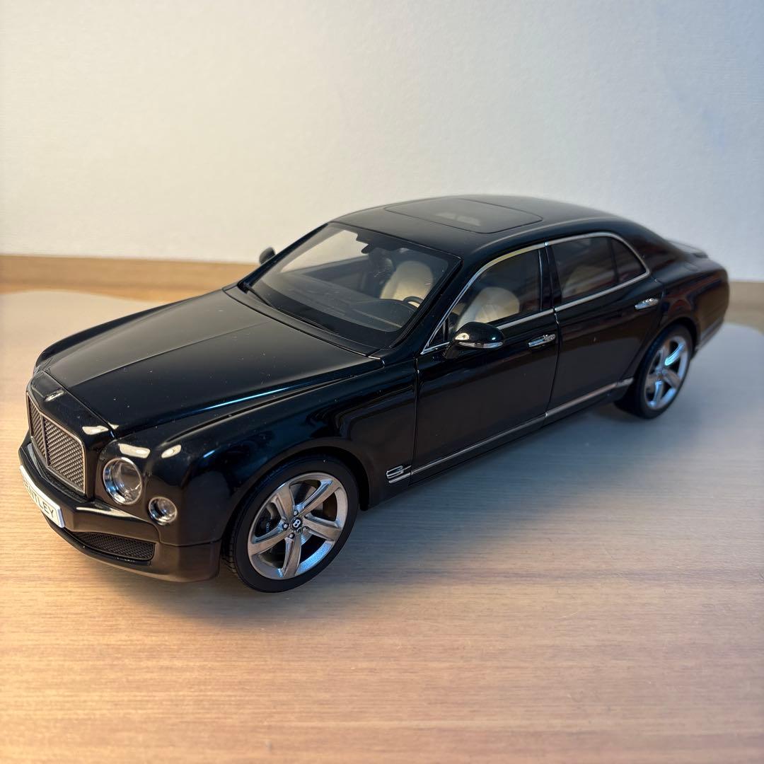 京商　ベントレー　Mulsanne Speed onyx 1/18 ミニカー