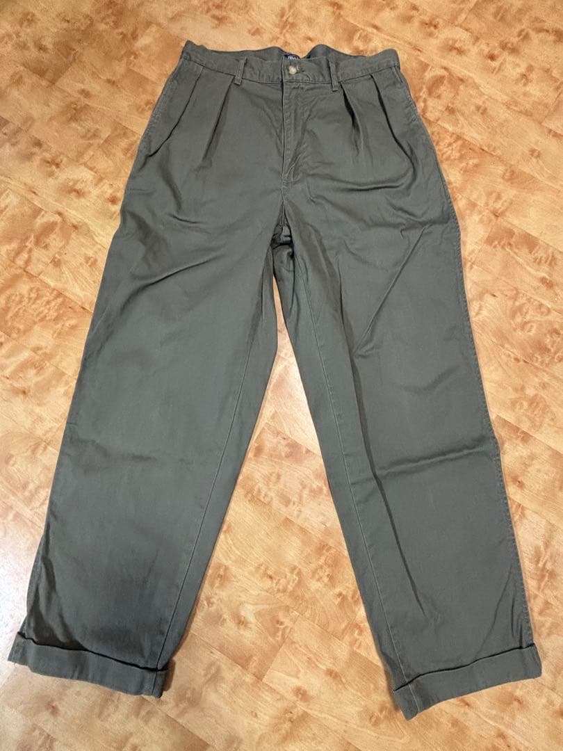 Polo by Ralph Lauren ツータック　チノパン　USA製　W32