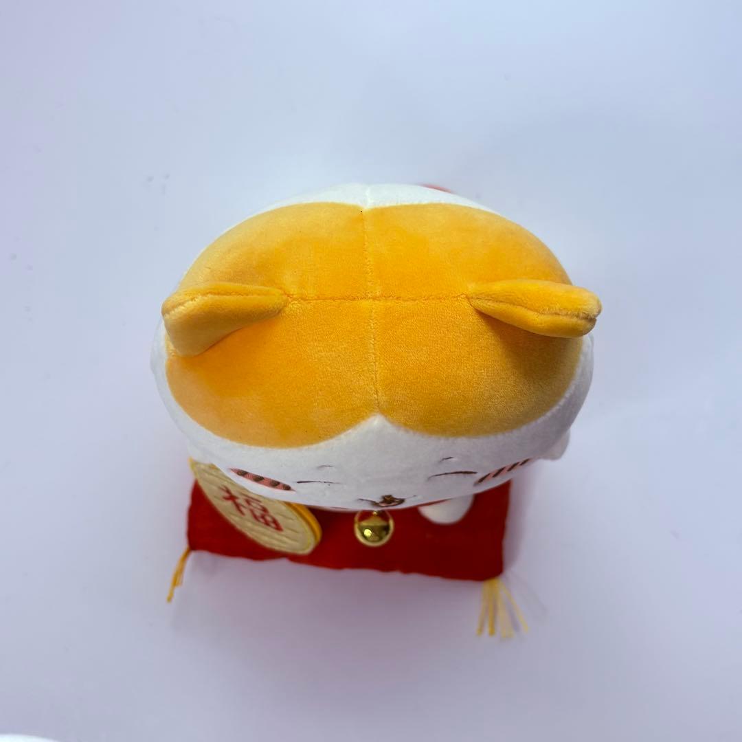 ちいかわ 招福 ハチワレ マスコット 招き猫 ぬいぐるみ S タグ付き