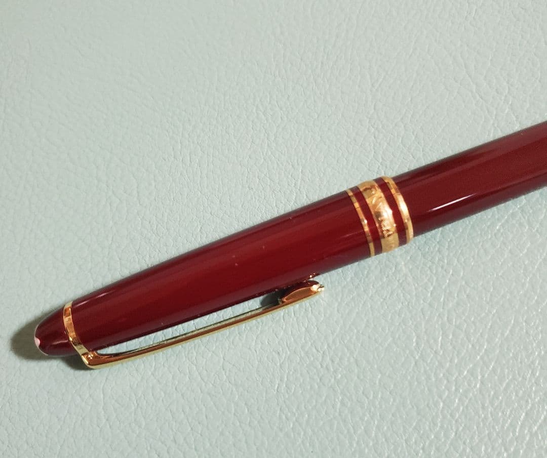 モンブラン　ティファニー　コラボ　マイスターシュテュック　ボールペン　ボルドー