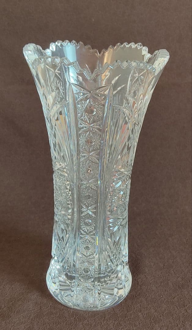 チェコ ボヘミア花瓶【シフロフ】vase28cm