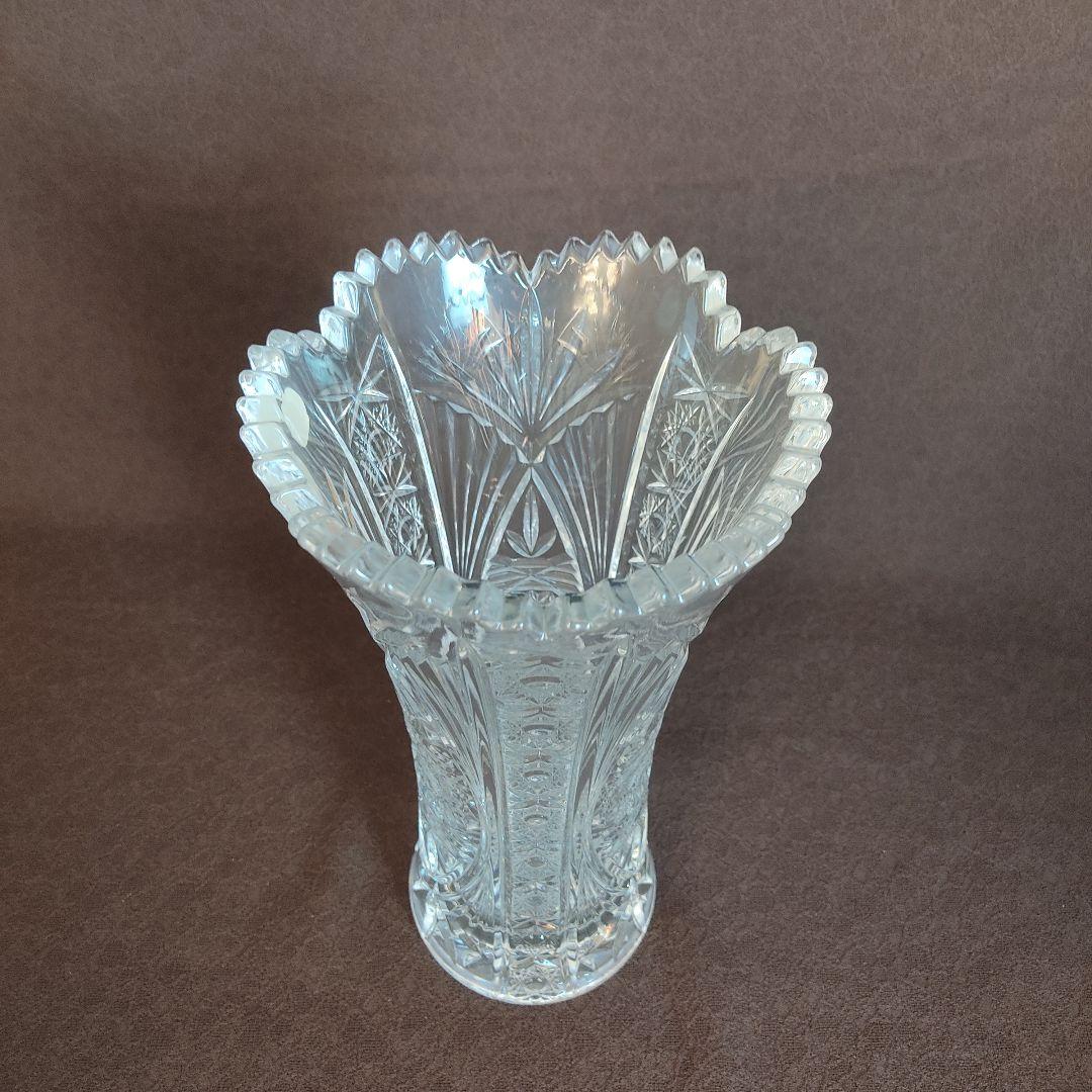 チェコ ボヘミア花瓶【シフロフ】vase28cm