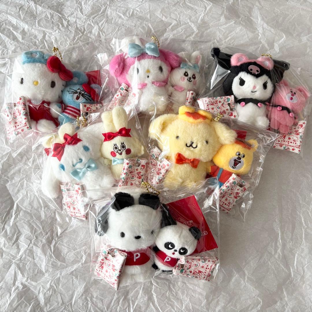 SWIMMER×SANRIO マスコットホルダー 全種セットサンリオ×スイマー