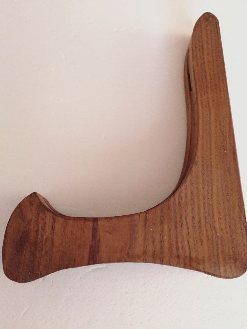 小鹿田焼　飛び鉋に三彩　尺三寸皿　木製皿立て付