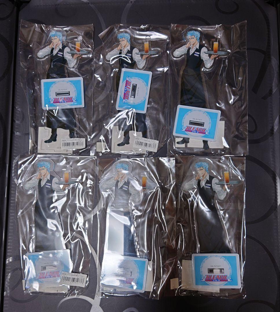 BLEACH グリムジョー アクリルスタンド 缶バッジ 8点セット