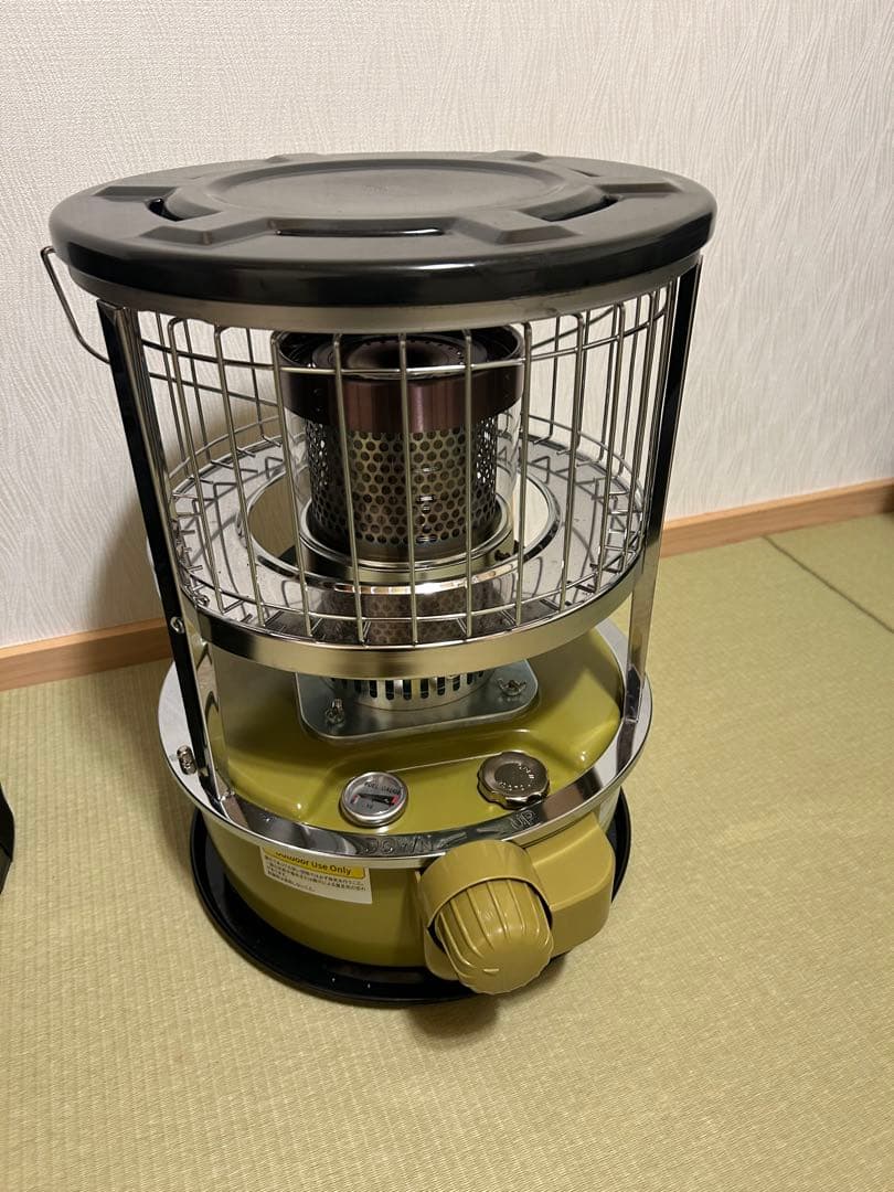 PASECO ストーブ 温度調整機能付き キャリーケース付き