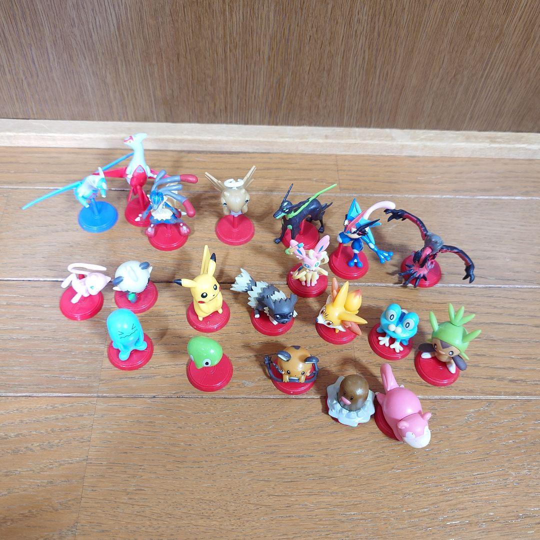 【希少】ポケモン チョコエッグ フィギュア 20体 XY シークレット 台座付き