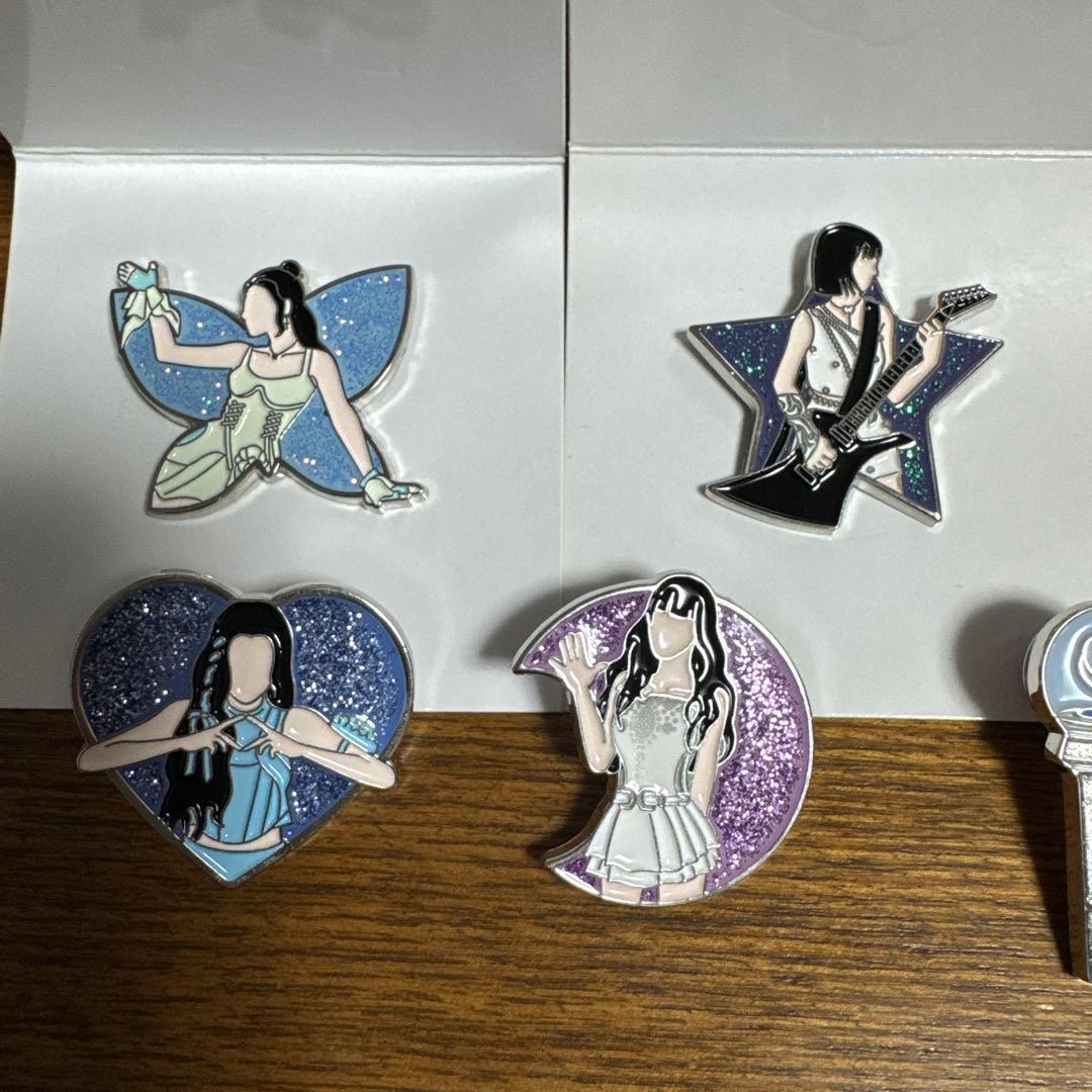 aespa ピンバッチ ウィンター カリナ ニンニン ジゼル