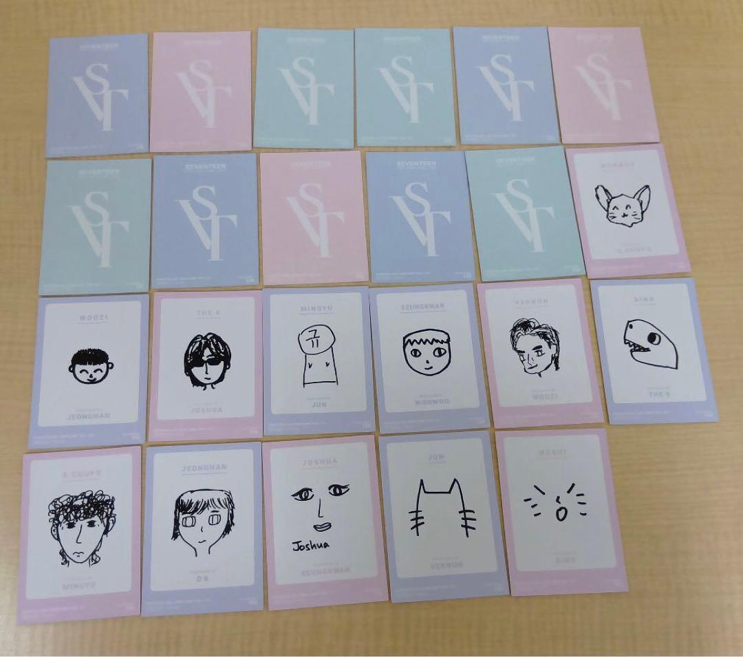 ❶ SEVENTEEN セブチ 2020 SVT ドームツアー トレカ 128枚