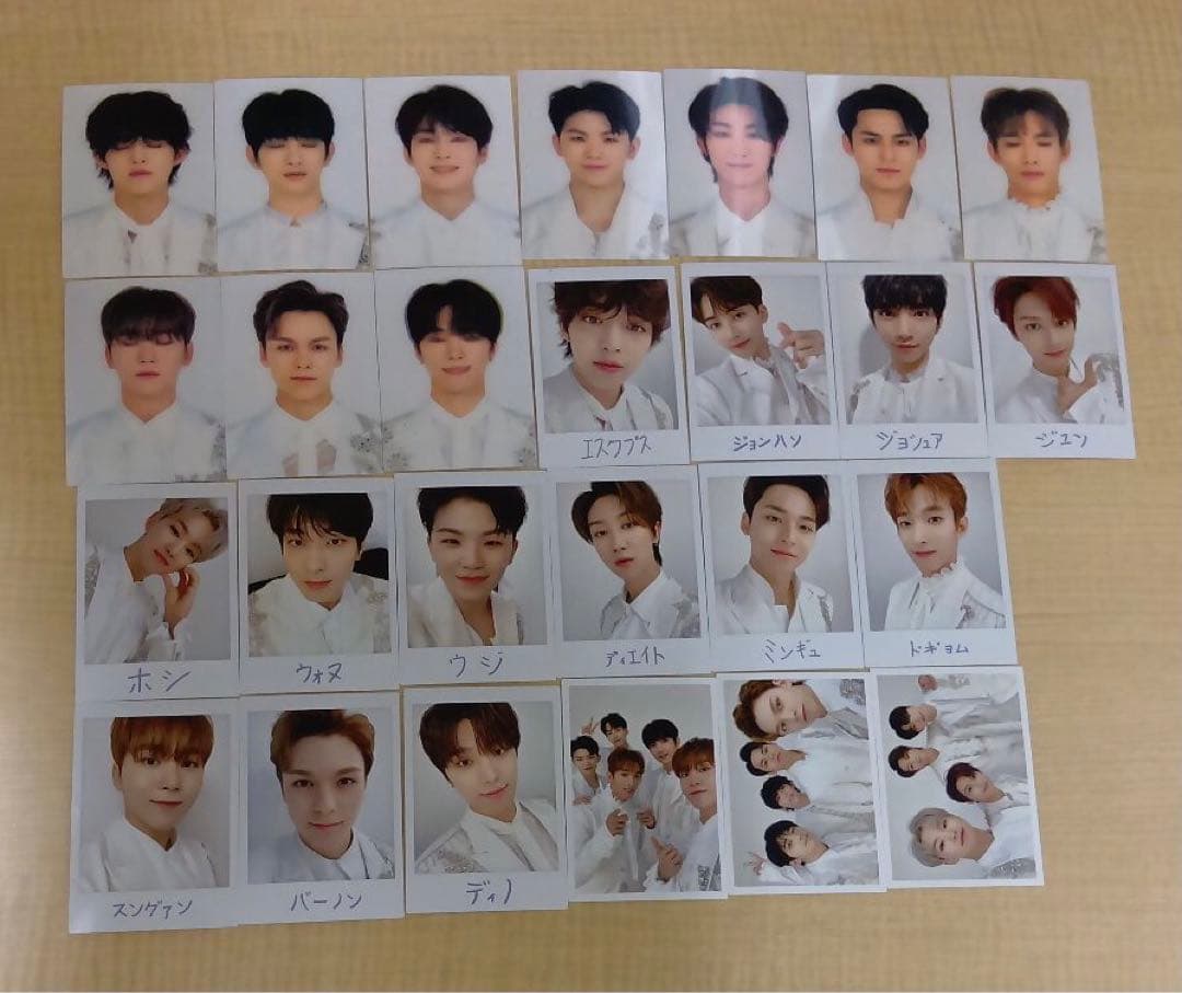 ❶ SEVENTEEN セブチ 2020 SVT ドームツアー トレカ 128枚