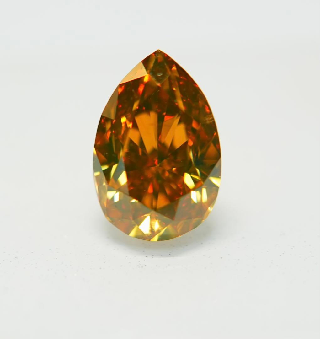 キンセール価格fancy brownish yellow orange