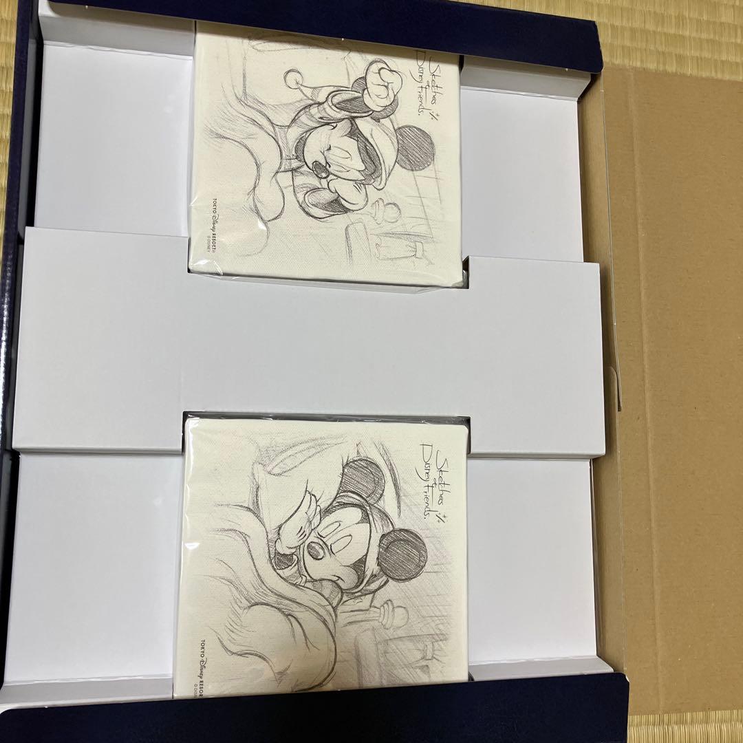 絵画 Sketches of Disney Friends