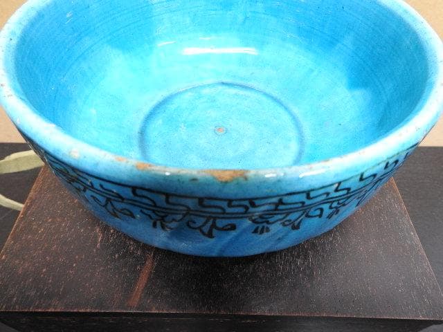 ペルシャ　青釉鉢　保存箱　MA262