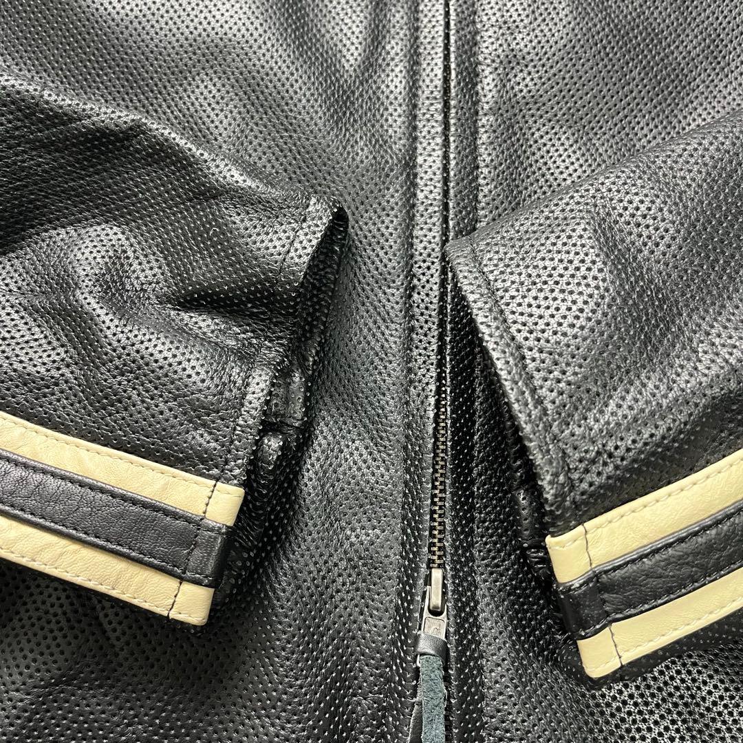 マッツliugoo leathers ライダース　レザージャケット　　3L