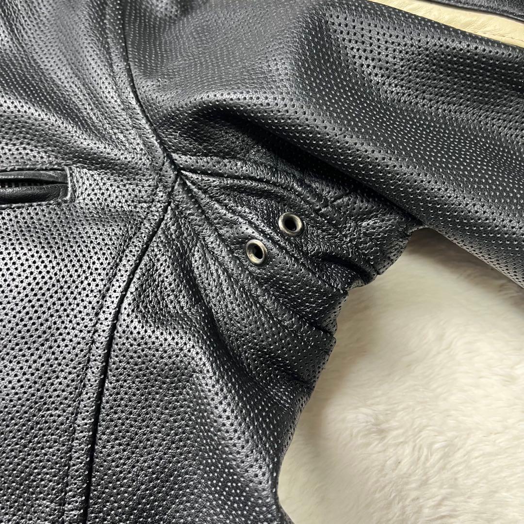 マッツliugoo leathers ライダース　レザージャケット　　3L