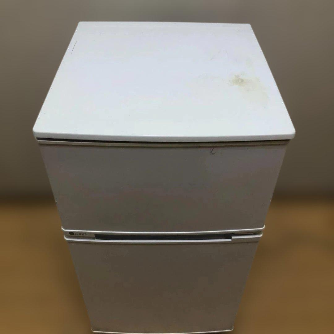 送料無料】ユーイング 冷蔵庫 2018年製 90L UR-D90J 250831