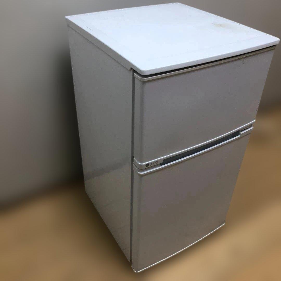 送料無料】ユーイング 冷蔵庫 2018年製 90L UR-D90J 250831
