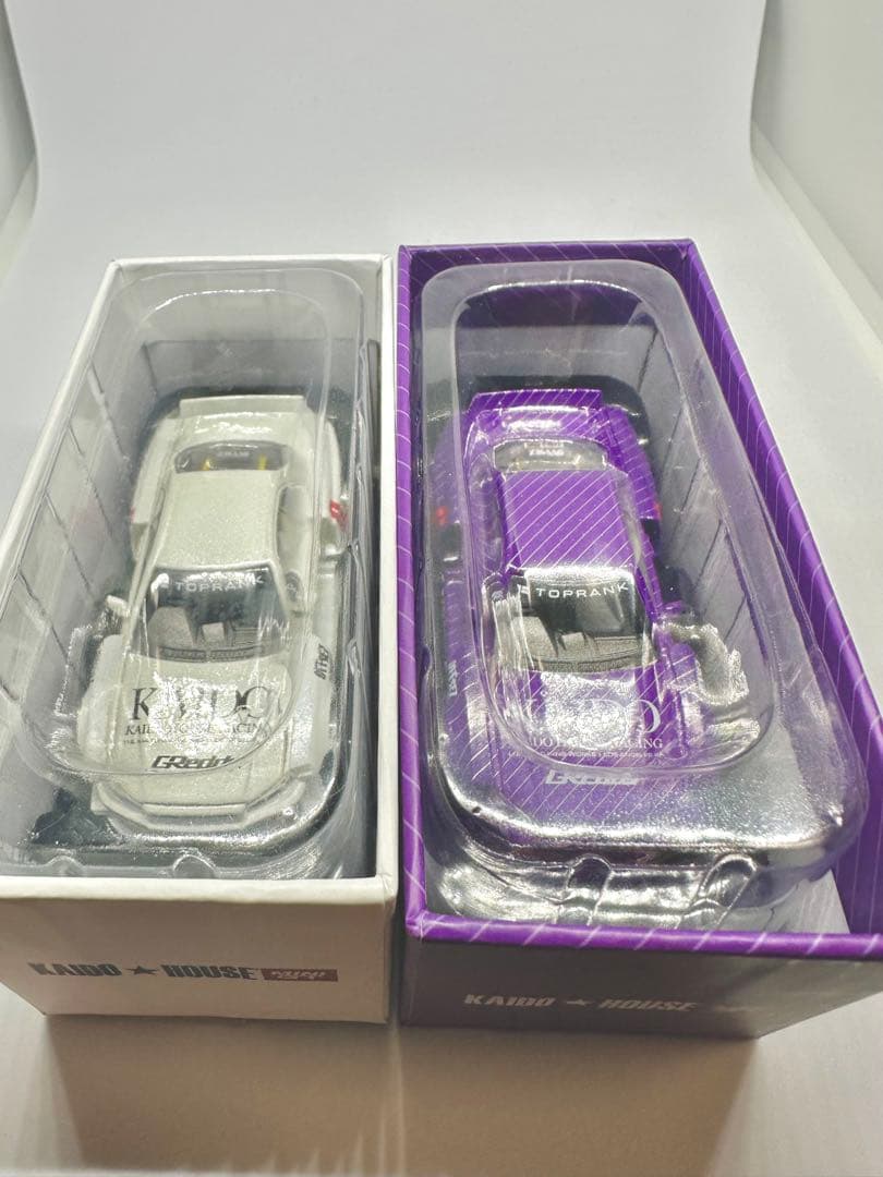 MINIGT Nissan スカイライン GT-R R34 街道ハウス 2セット