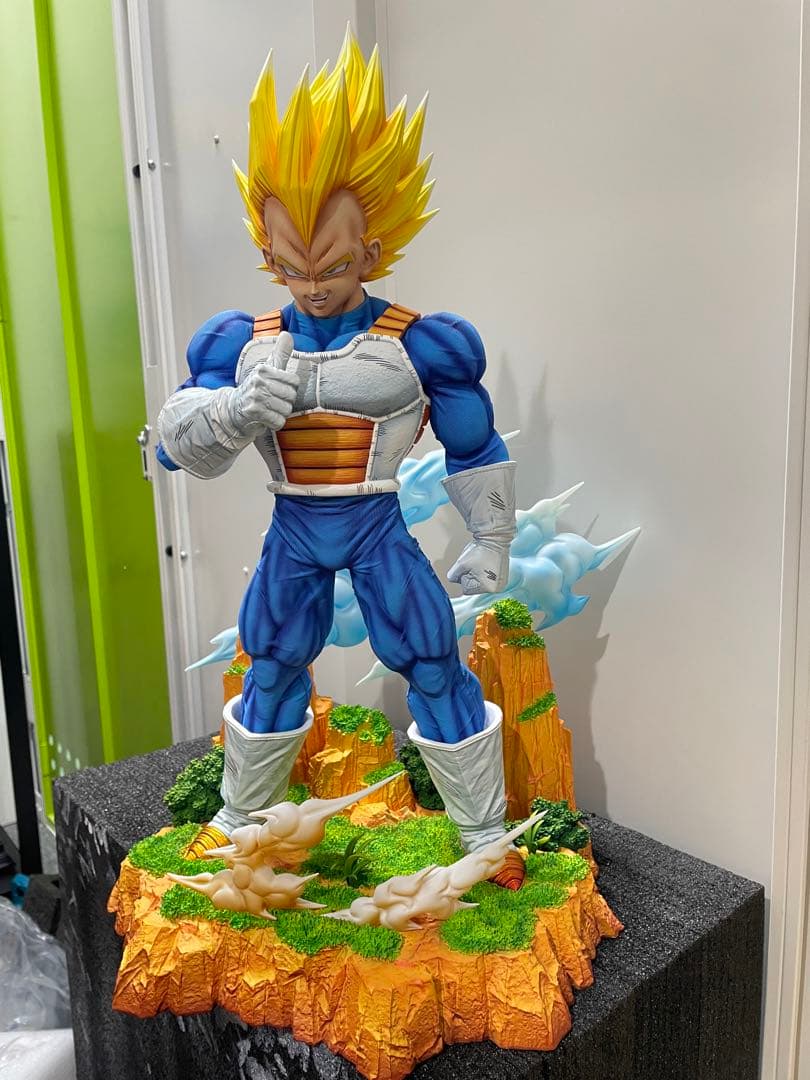 海外限定絶版即完売ドラゴンボールベジータガレージキットスタチュー1/4サイズ