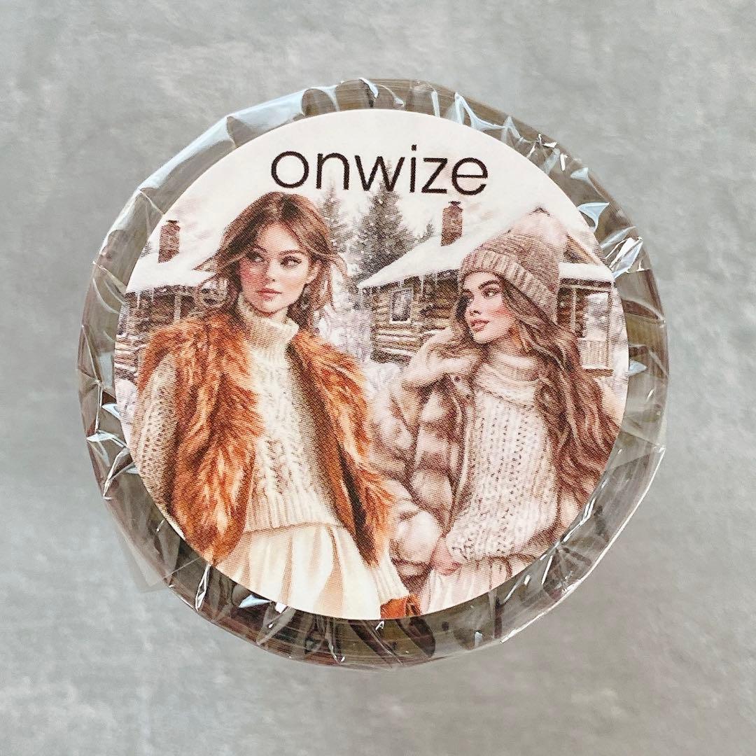 onwize 海外マスキングテープ　マステ 【2139】