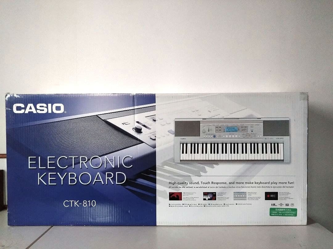 美品‼️CASIO 電子キーボード CTK-810 電子ピアノ カシオ 習い事