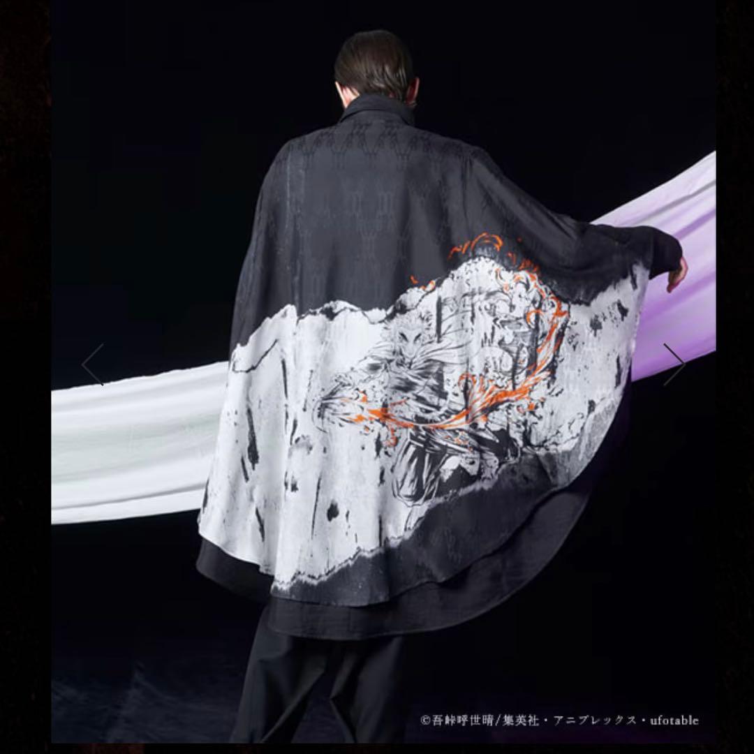 Ground Y×鬼滅の刃　ヨウジヤマモト　煉獄杏寿郎　リバーシブルケープコート