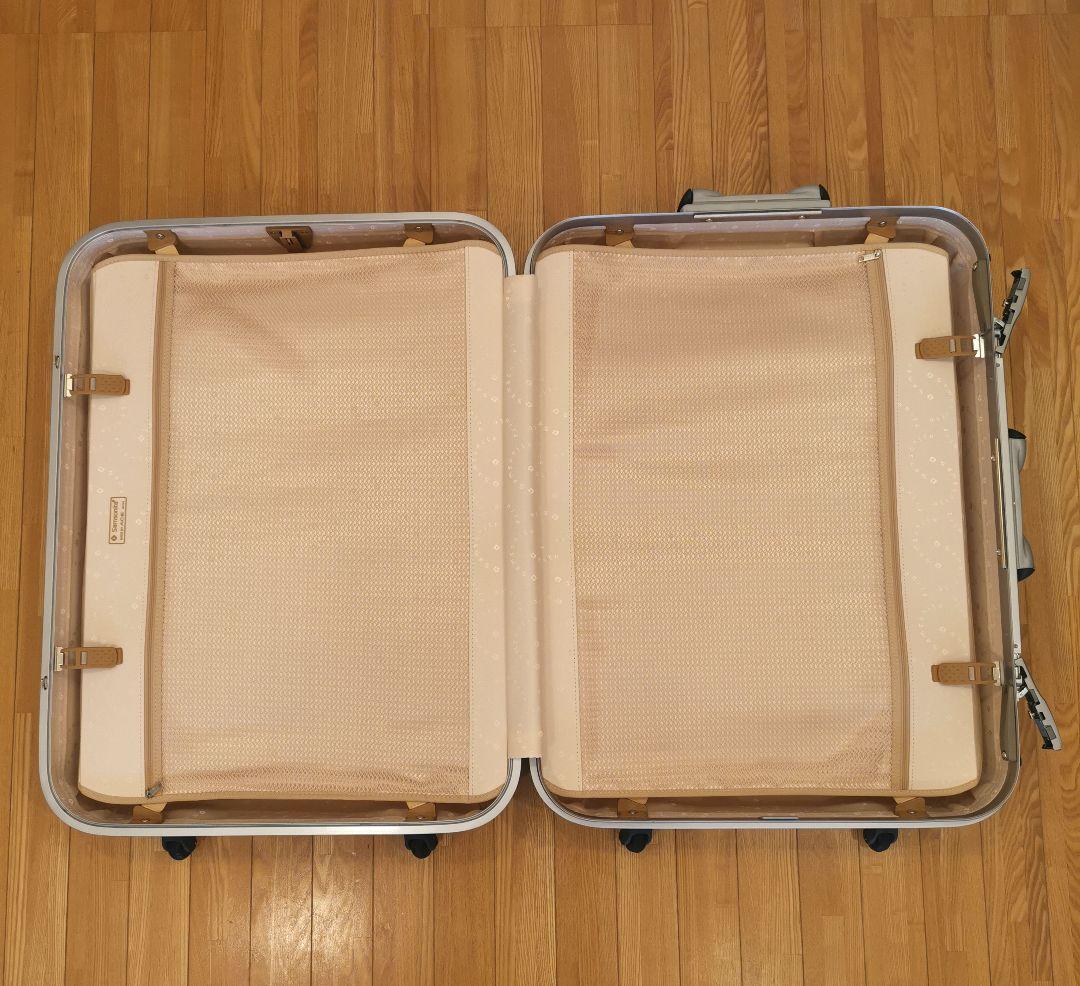 廃盤 サムソナイト シルエットMV 97L スーツケース 大容量 クリアブルー