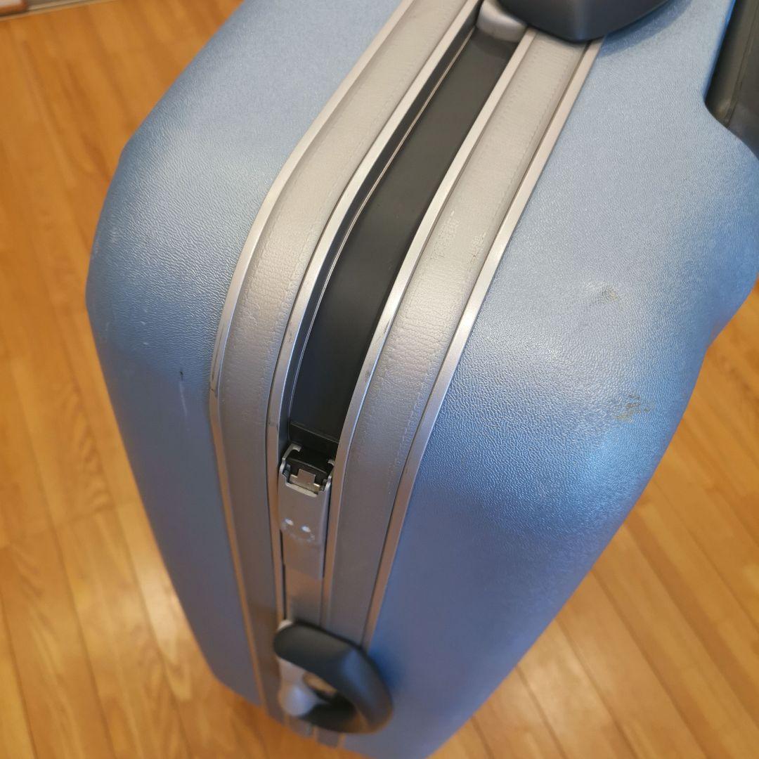 廃盤 サムソナイト シルエットMV 97L スーツケース 大容量 クリアブルー