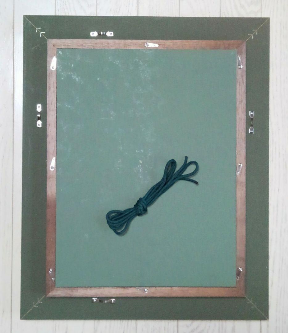 ジミー大西　油彩画 肉筆保証 肉筆サイン　F4サイズ　額装済み