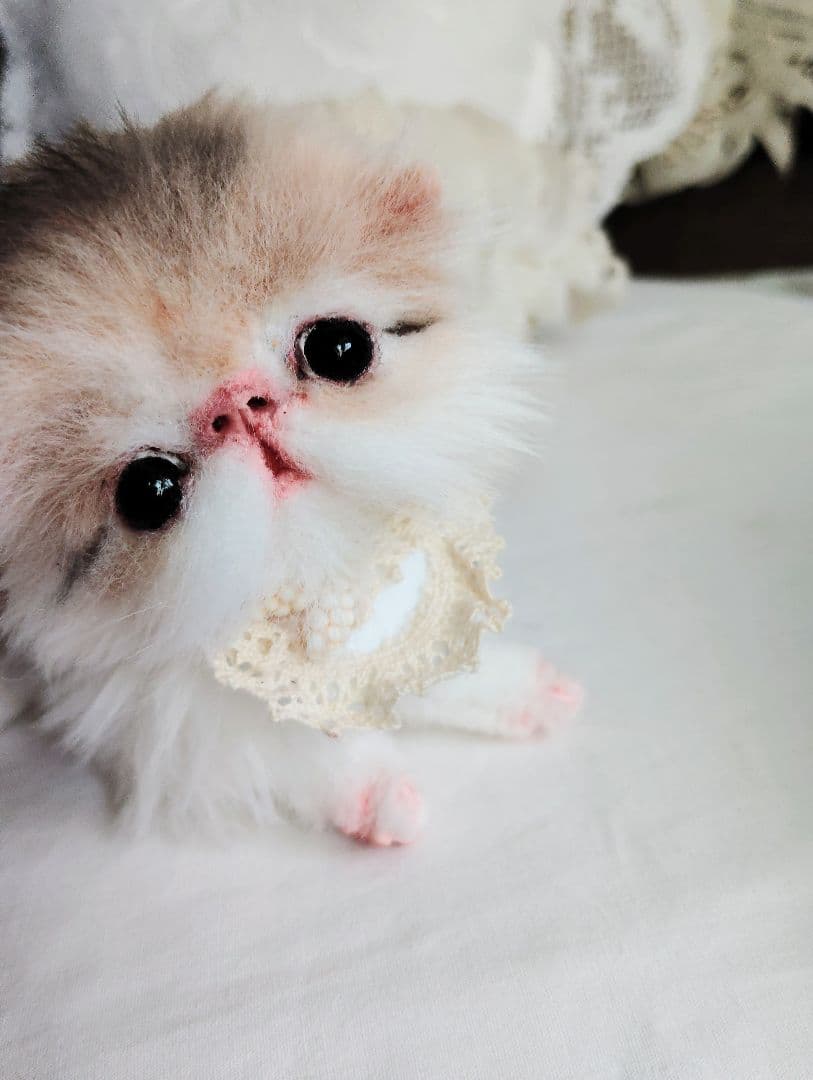 ママ募集❤くりくりオメメ♡ちっちゃな子猫ちゃん♡アートドール♡ぬいぐるみ♡