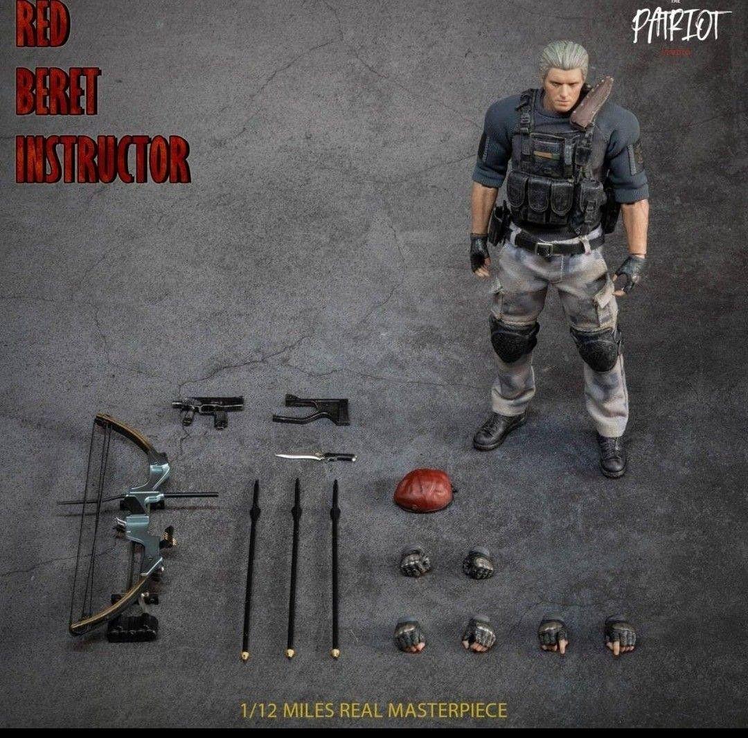 新品　1/12　クラウザー　アクションフィギュア　バイオハザード