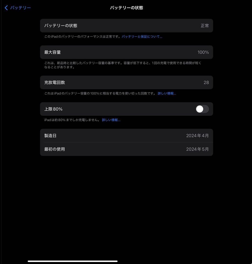 iPadPro13インチ256GB M4 Wifi ApplePencilPro