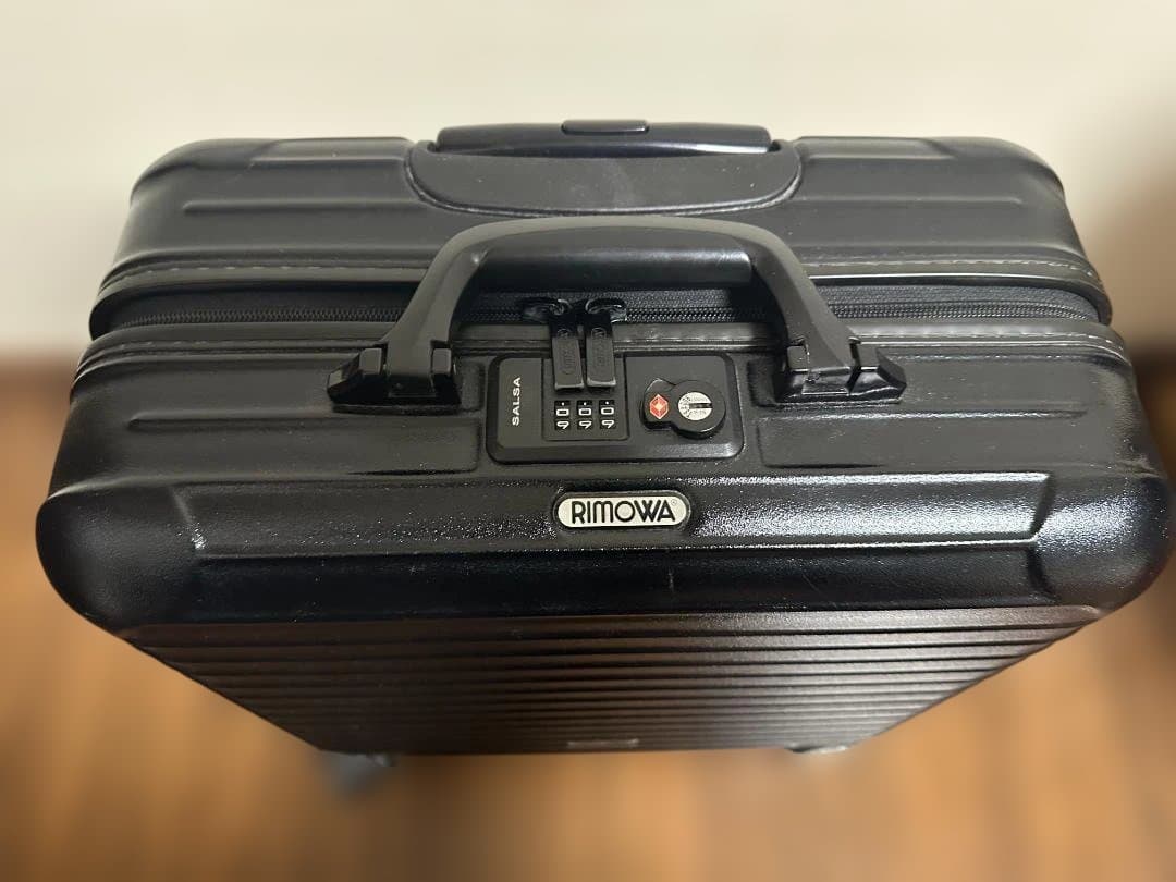 【希少】RIMOWA SALSA ビジネストローリー 29L 4輪 ブラック
