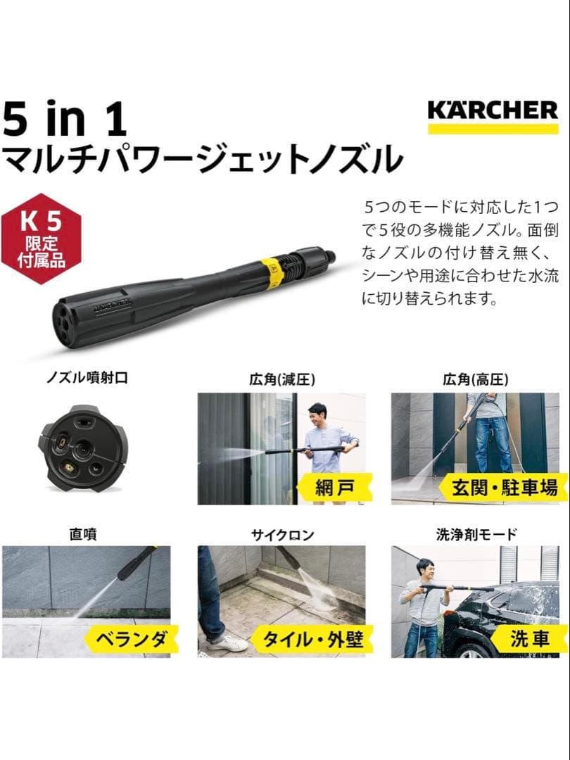 ケルヒャー　K5 プレミアムサイレント　最新モデル　新品未開封　50Hz