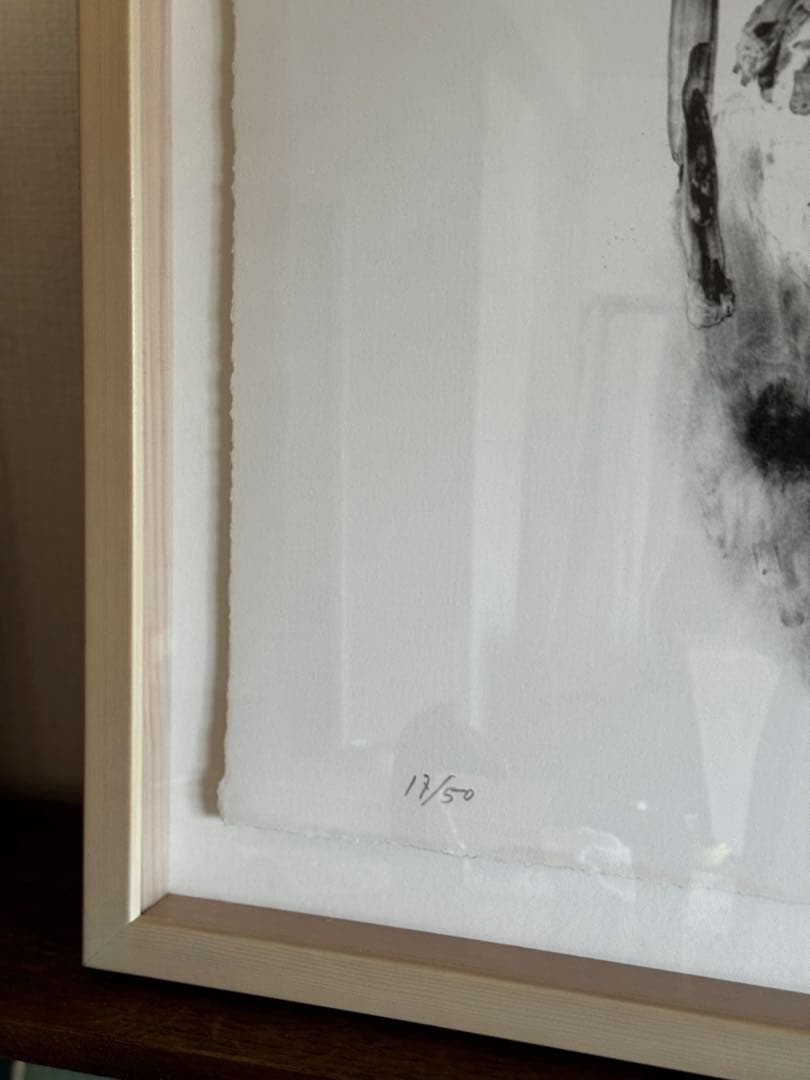 舟越桂　The mirror in the distance 遠い鏡1993年