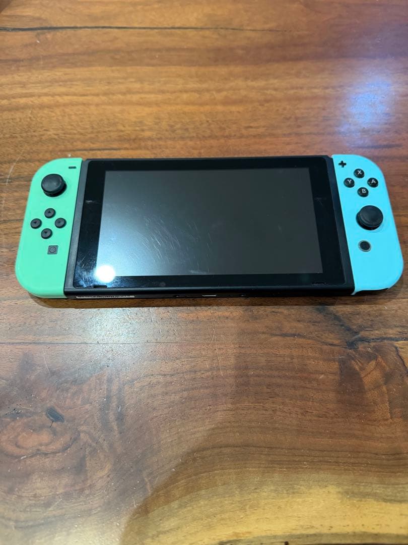 Nintendo Switch グリーン/ブルー どうぶつの森版 本体