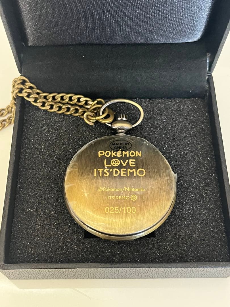 ポケモン イッツデモ ITS'DEMO 懐中時計 ピカチュウ ポケモンセンター