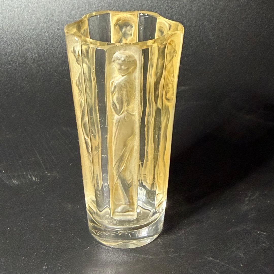 ふ*子様 ルネ・ラリック　6人の肖像 ゴブレット　ガラス　工芸品　アンティーク